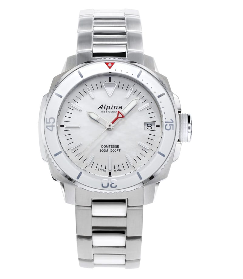 Zegarek Alpina Seastrong Diver Comtesse AL-240MPW2VC6B (AL240MPW2VC6B)