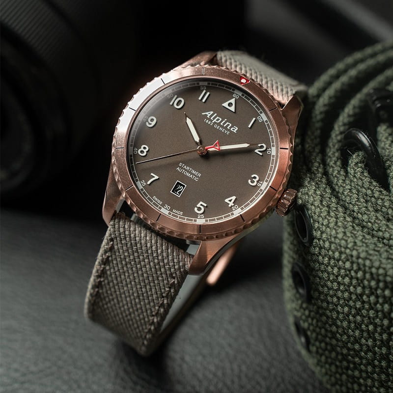 Zegarek ALPINA STARTIMER PILOT AUTOMATIC AL-525BR4S24 (AL525BR4S24)