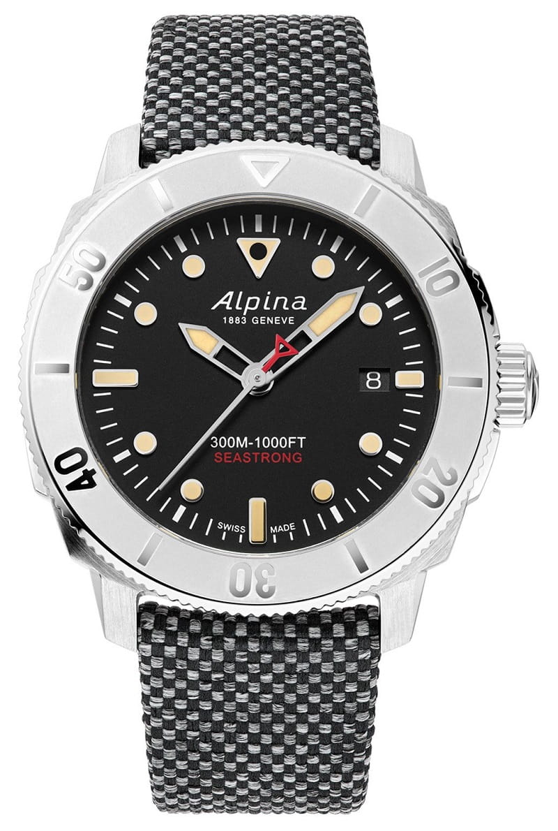 Zegarek ALPINA SEASTRONG DIVER 300 AUTOMATIC CALANDA AL-525BBG4VR6