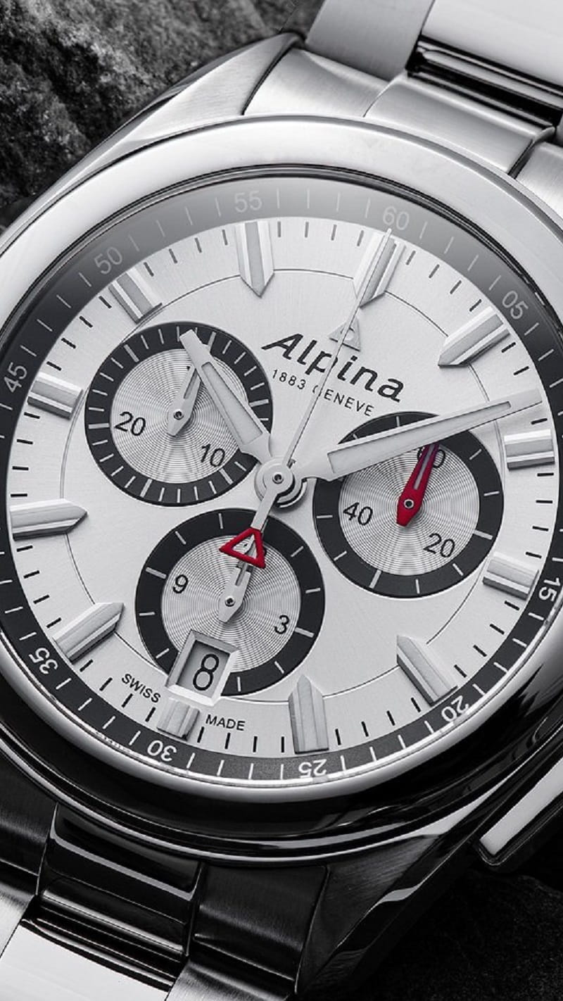 Zegarek ALPINA ALPINER CHRONOGRAPH QUARTZ AL-373SB4E6B (AL373SB4E6B)