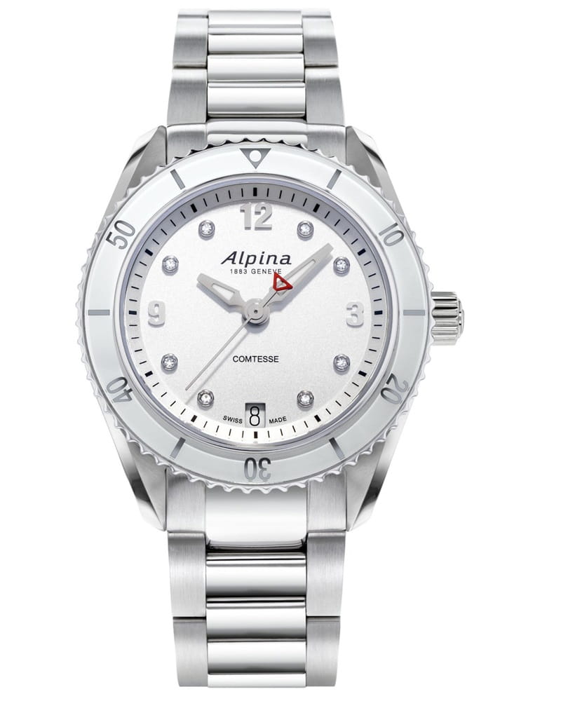 Zegarek Alpina Alpiner Comtesse Quartz AL-240SD3C6B (AL240SD3C6B)