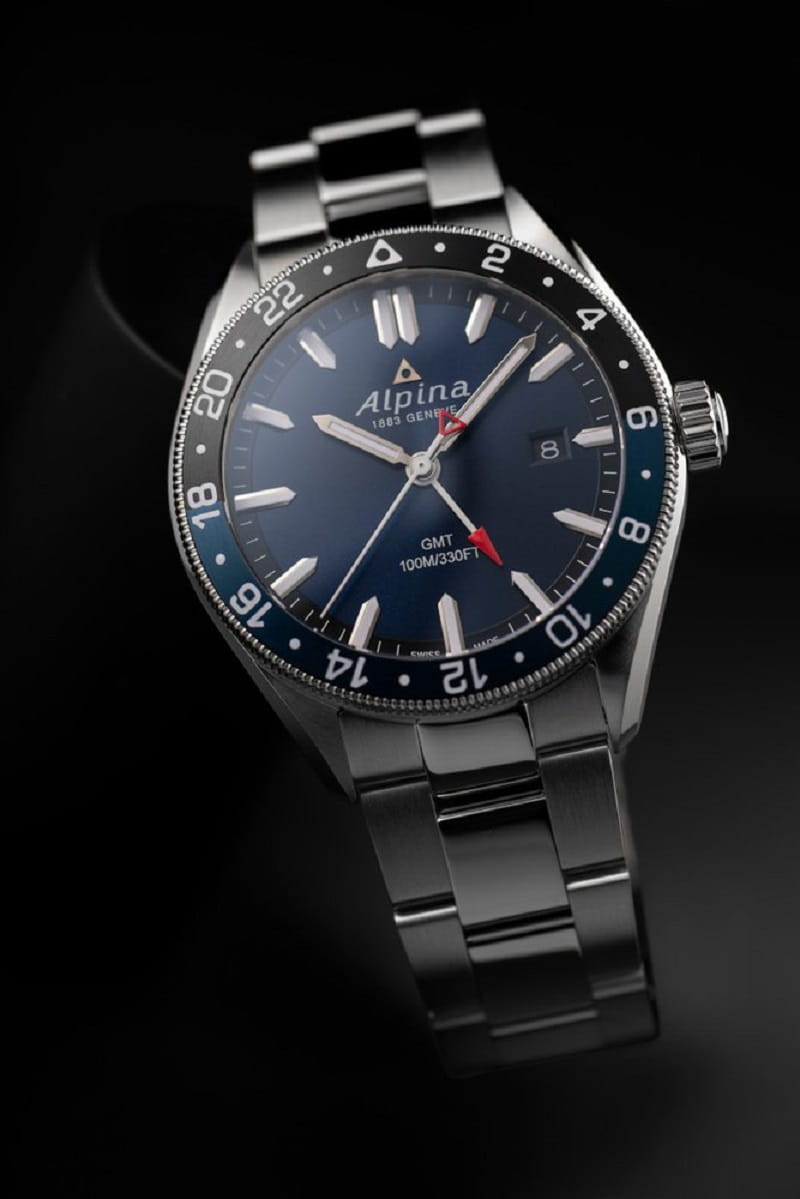 Zegarek Alpina Alpiner Quartz GMT AL-247NB4E6B (AL247NB4E6B)