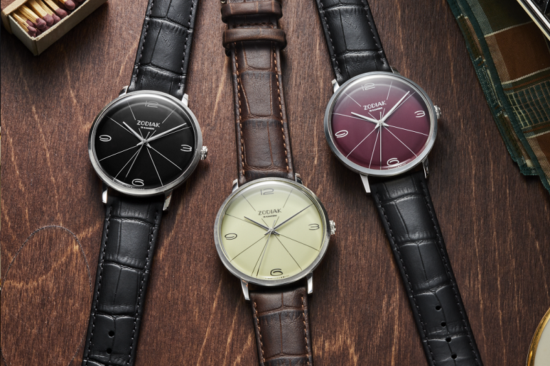 Zegarek Błonie Zodiak Mechaniczny Czarny 5TD124 (5905326213262)