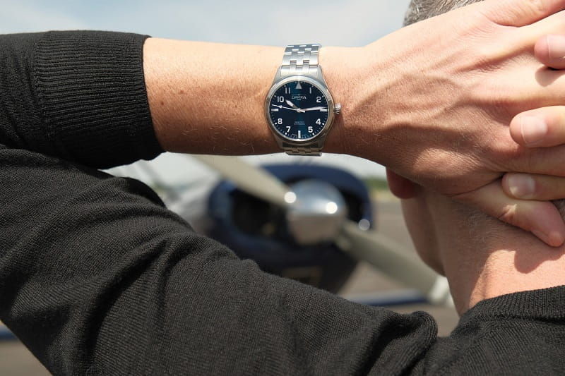 Zegarek Davosa Pilot Newton Automatic 161.530.40 (16153040)