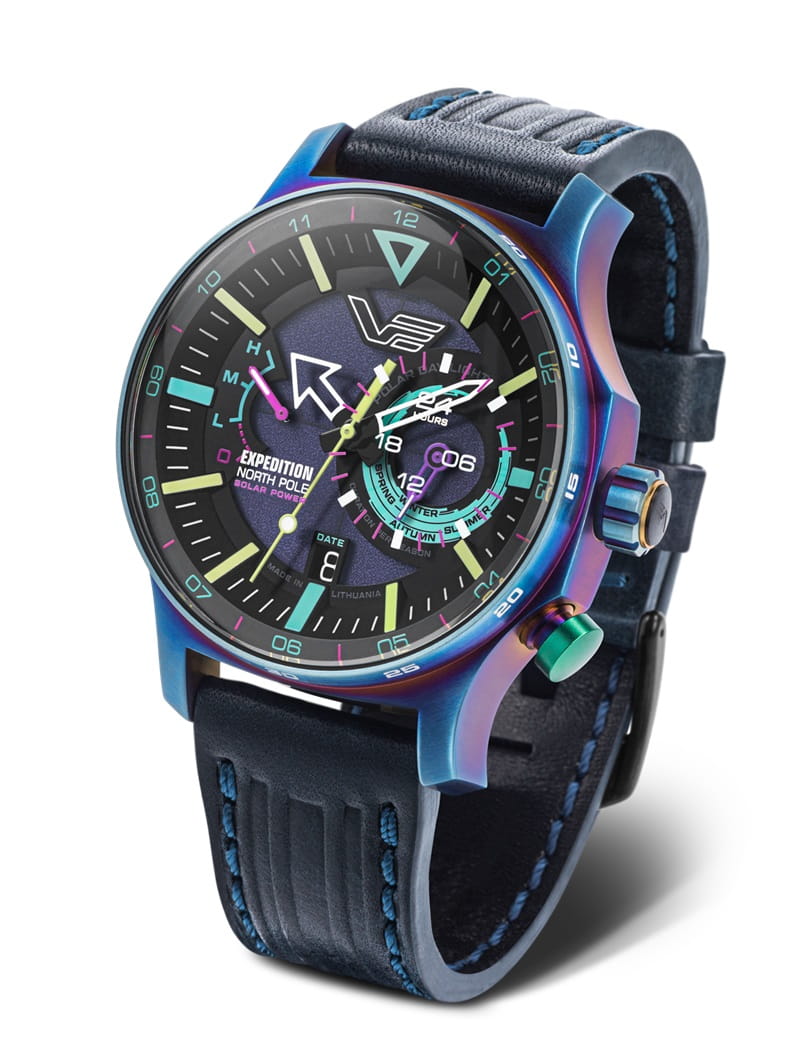 Zegarek Vostok Europe Expedition North Pole "Polar Light" Solar Power VS57-595D737 (VS57595D737)