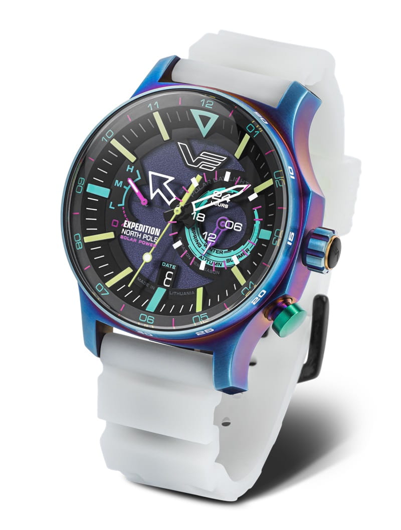 Zegarek Vostok Europe Expedition North Pole "Polar Light" Solar Power VS57-595D737 (VS57595D737)