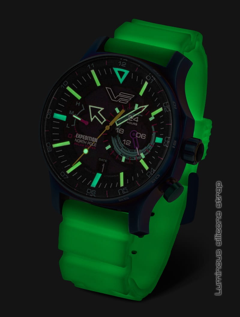Zegarek Vostok Europe Expedition North Pole "Polar Light" Solar Power VS57-595D737 (VS57595D737)