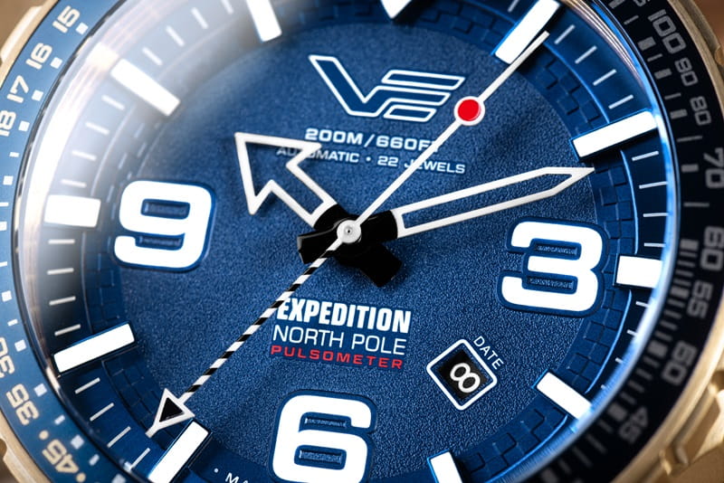 Zegarek Vostok Europe Expedition North Pole "Polar Sun" Pulsometr YN55-597B730 (YN55597B730)