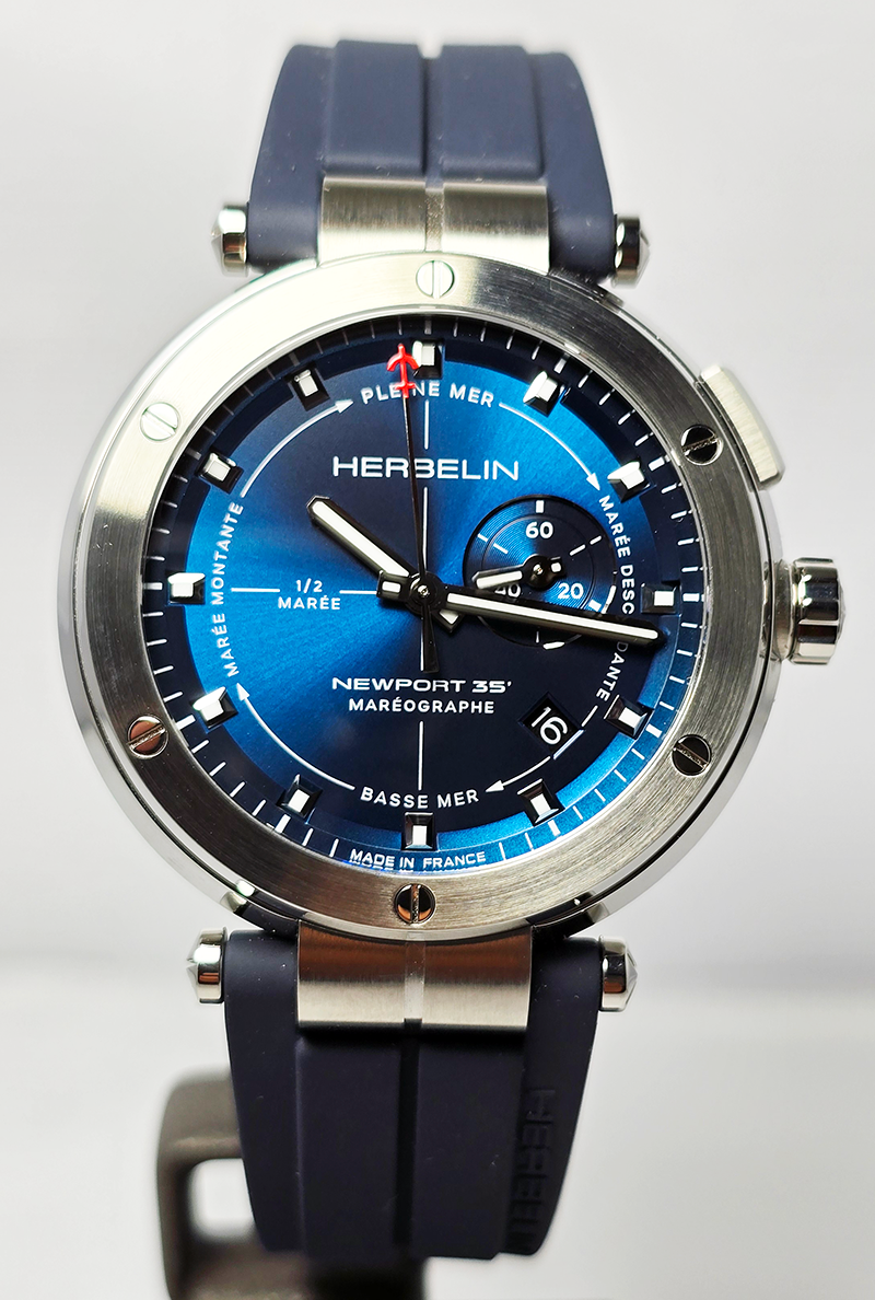 Zegarek Herbelin Newport Mareographh 35th Anniversary 24688A15CB (24688/A15CB)