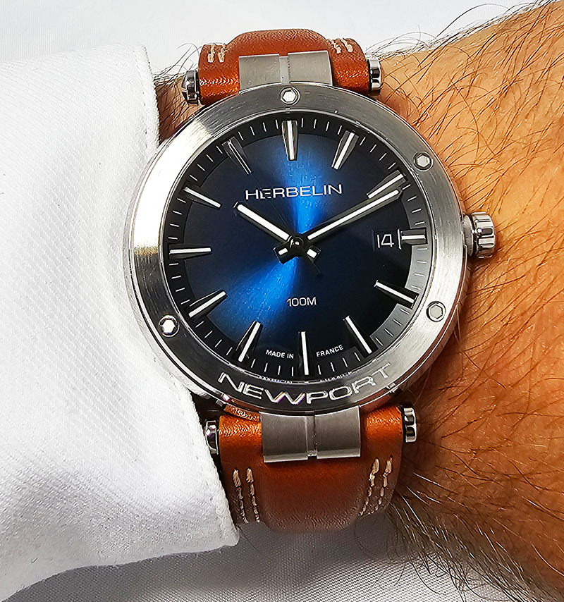 Zegarek Herbelin Newport 12288A15GD (12288/A15GD)