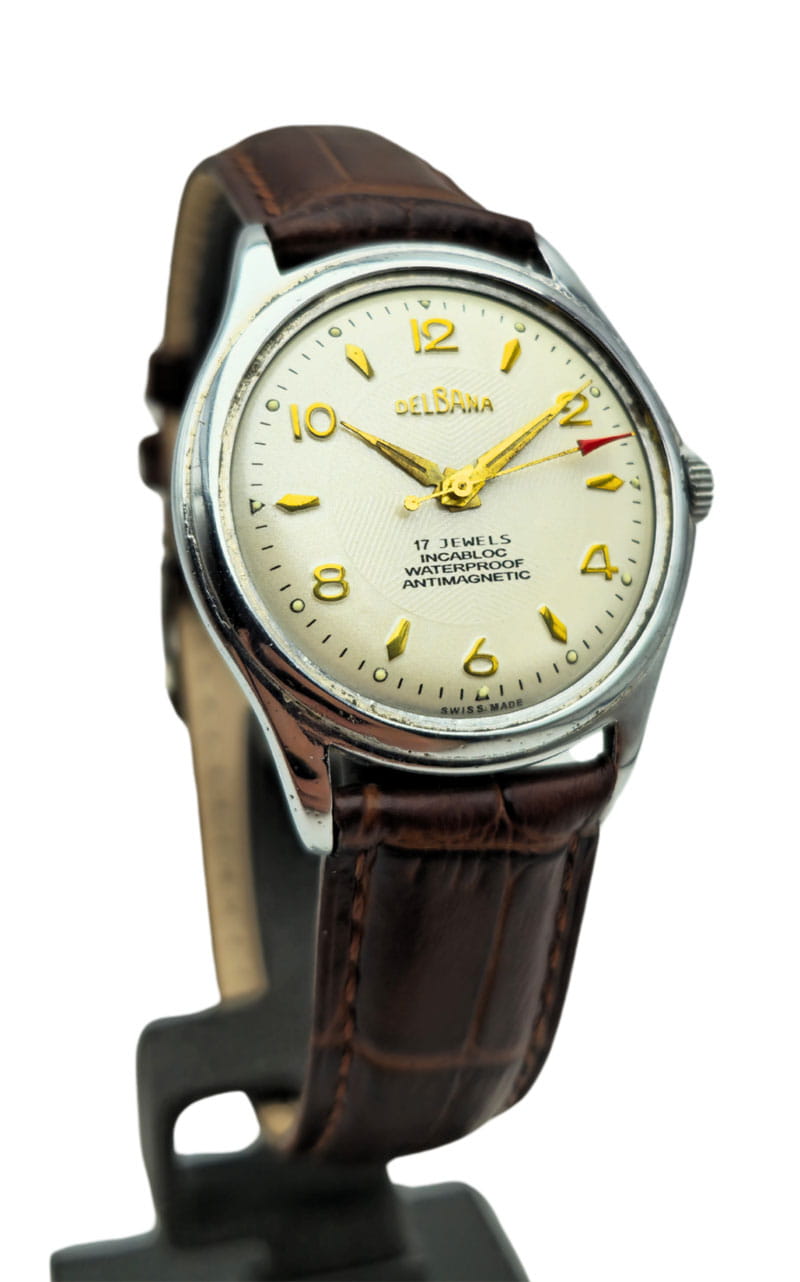 Zegarek DELBANA z lat 50-tych STAN BDB W8