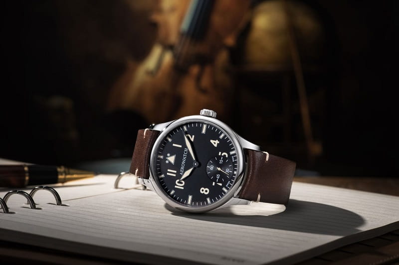 Zegarek Aerowatch Renaissance Big Mechanical Pilot A 55981 AA01 (A55981AA01)