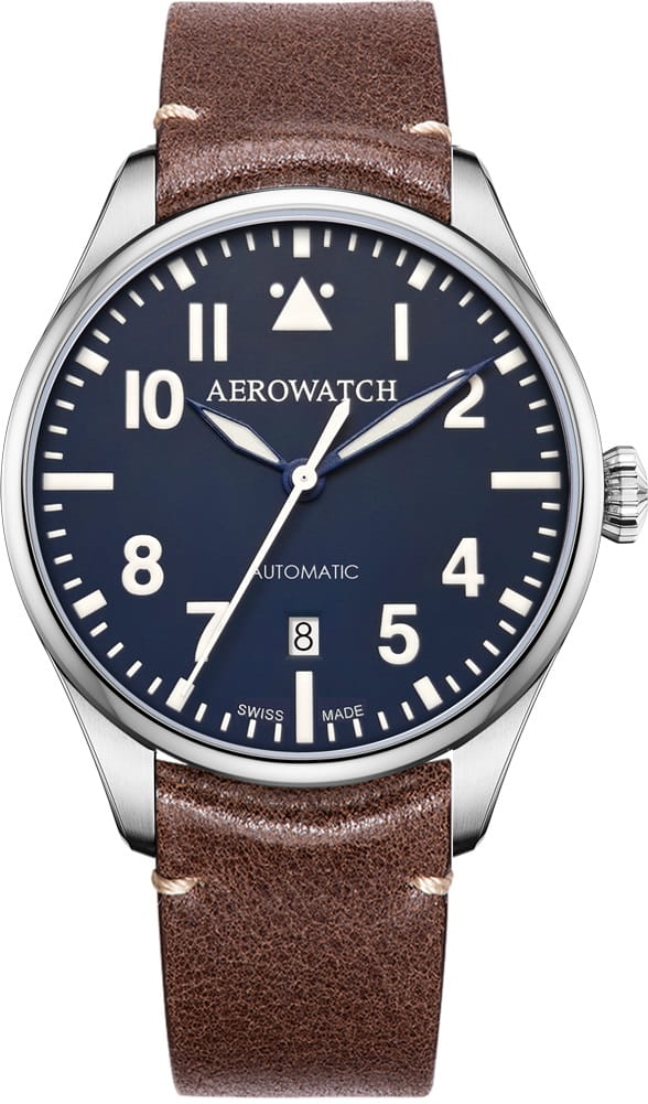 Zegarek Aerowatch Les Grandes Classiques Automatic Pilot A 60996 AA04 (A60996AA04)