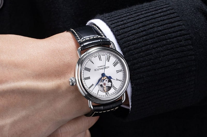 Zegarek Aerowatch 1942 Automatic Open Heart A 68900 AA03 (A68900AA03)