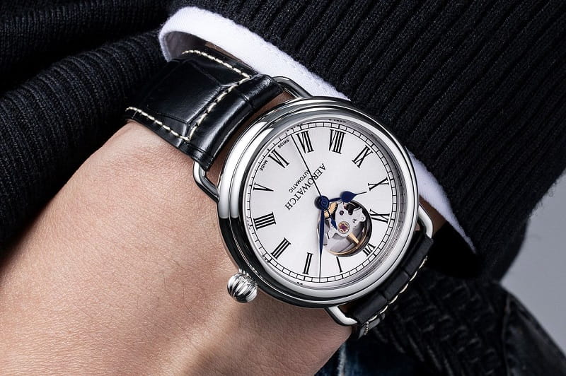 Zegarek Aerowatch 1942 Automatic Open Heart A 68900 AA03 (A68900AA03)