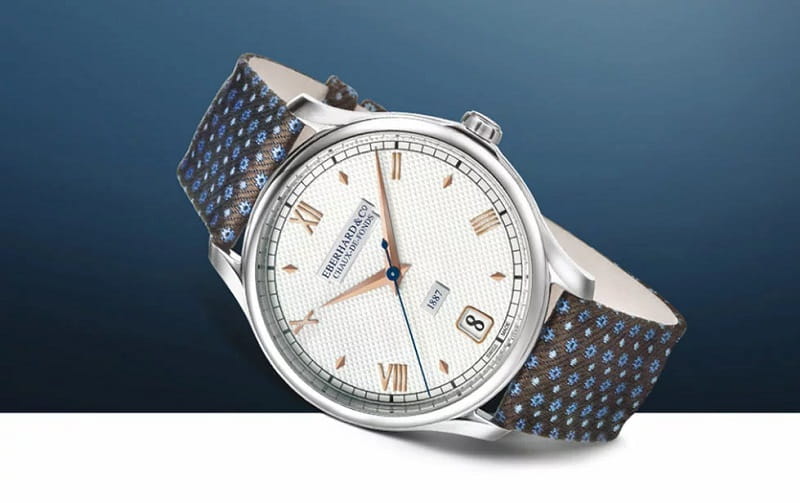 Zegarek Eberhard 1887 Remontage Manuel 21028.02 CT (2102802CT)