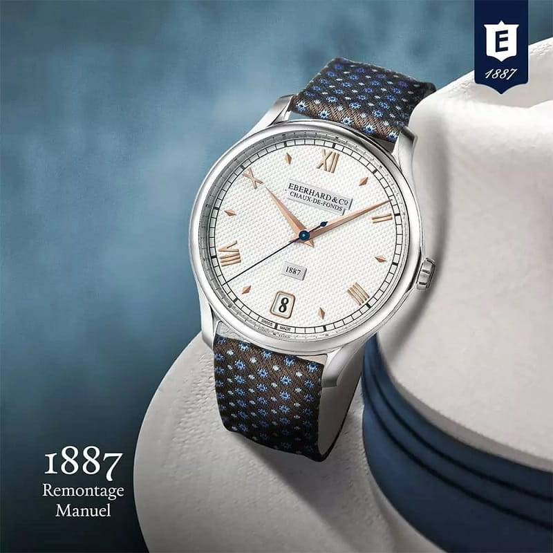 Zegarek Eberhard 1887 Remontage Manuel 21028.02 CT (2102802CT)