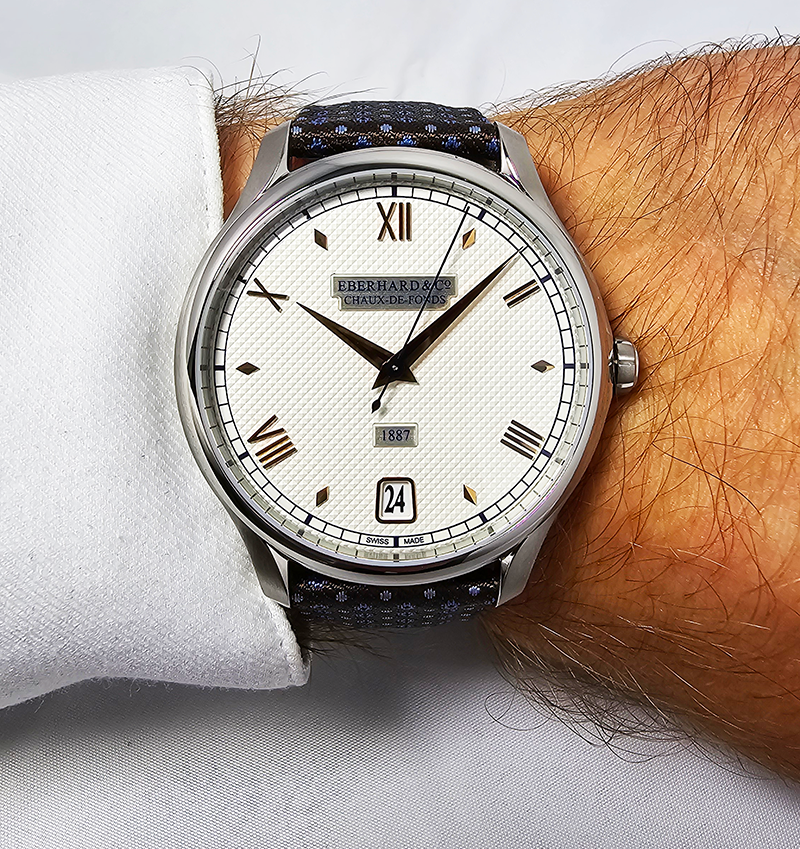 Zegarek Eberhard 1887 Remontage Manuel 21028.02 CT (2102802CT)
