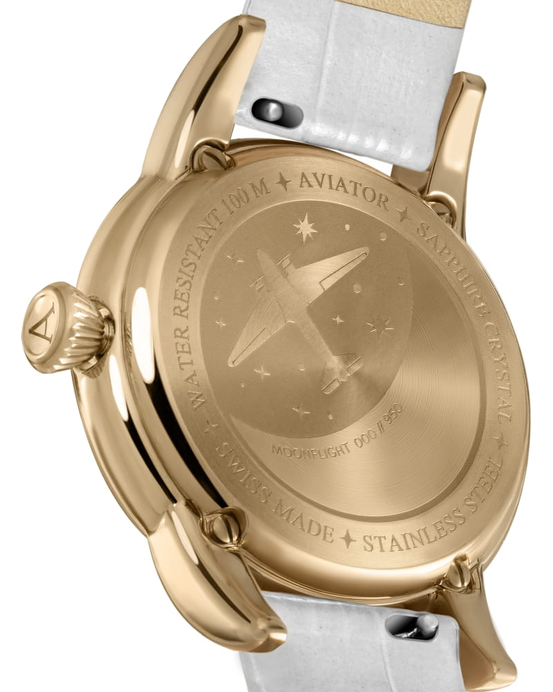 Zegarek Aviator  Douglas Moonflight V.1.33.1.343.4 (V13313434)