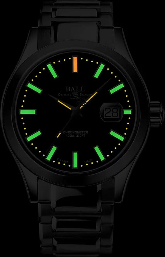 Zegarek Ball Engineer III Marvelight Chronometer COSC 43 mm Limited Edition NM9028C-S27C-BK (NM9028CS27CBK)