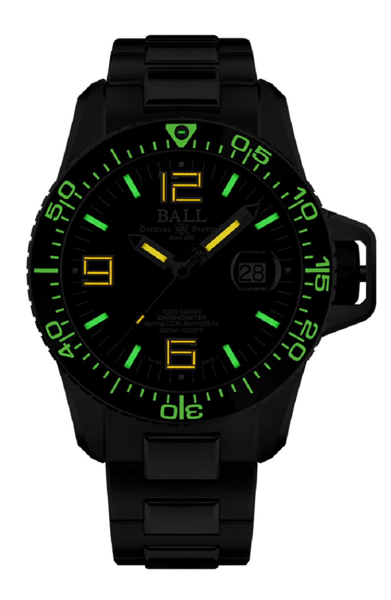 Zegarek Ball Engineer Hydrocarbon EOD DM3200A-S2C-BK (DM3200AS2CBK)