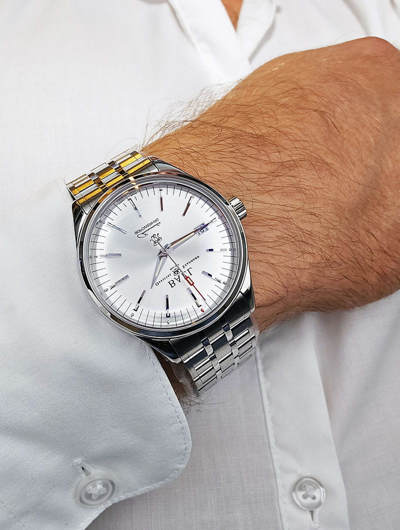 Zegarek Ball Trainmaster Manufacture 80 Hours NM3280D-S1CJ-SL (NM3280DS1CJSL)