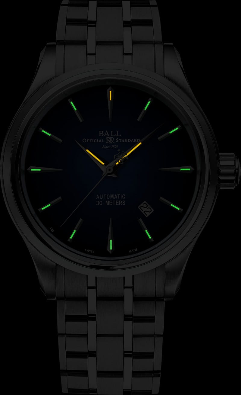 Zegarek Ball Trainmaster Legend NM9080D-S1J-BE (NM9080DS1JBE)