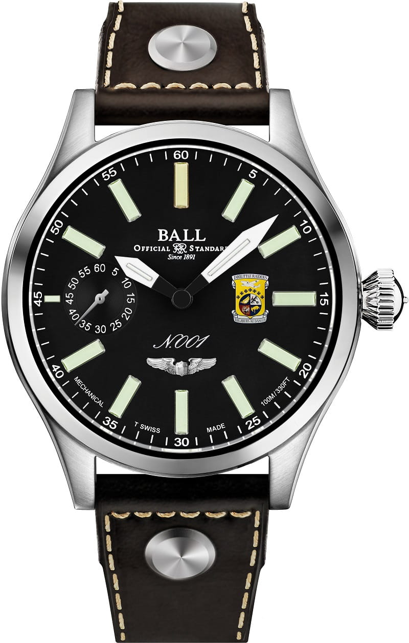 Zegarek Ball  Engineer Master II Doolittle Raiders Limited Edition NM2638C-L1-BK (NM2638CL1BK)