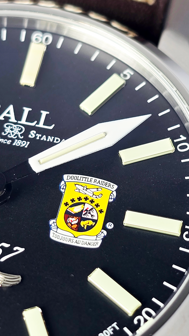 Zegarek Ball  Engineer Master II Doolittle Raiders Limited Edition NM2638C-L1-BK (NM2638CL1BK)