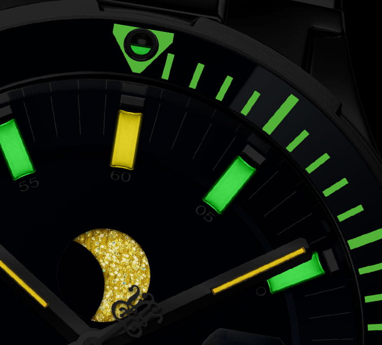 Zegarek Ball Roadmaster Challenger Moonphase DM3130B-S13J-GR (DM3130BS13JGR)