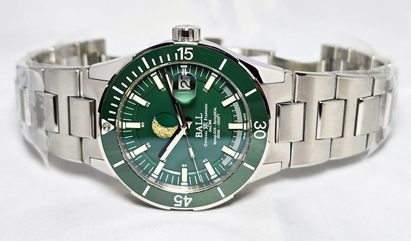 Zegarek Ball Roadmaster Challenger Moonphase DM3130B-S13J-GR (DM3130BS13JGR)