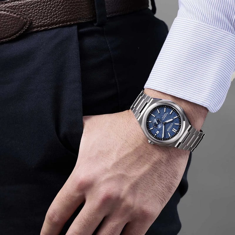 Zegarek CITIZEN MECHANICAL SMALL SECOND NJ0180-80L (NJ018080L)