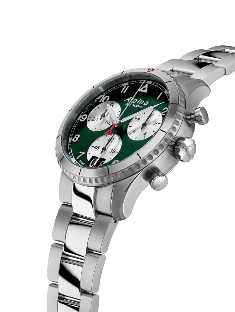 Zegarek Alpina Startimer Pilot Chronograph Big Date AL-372GRS4S26B (AL372GRS4S26B)