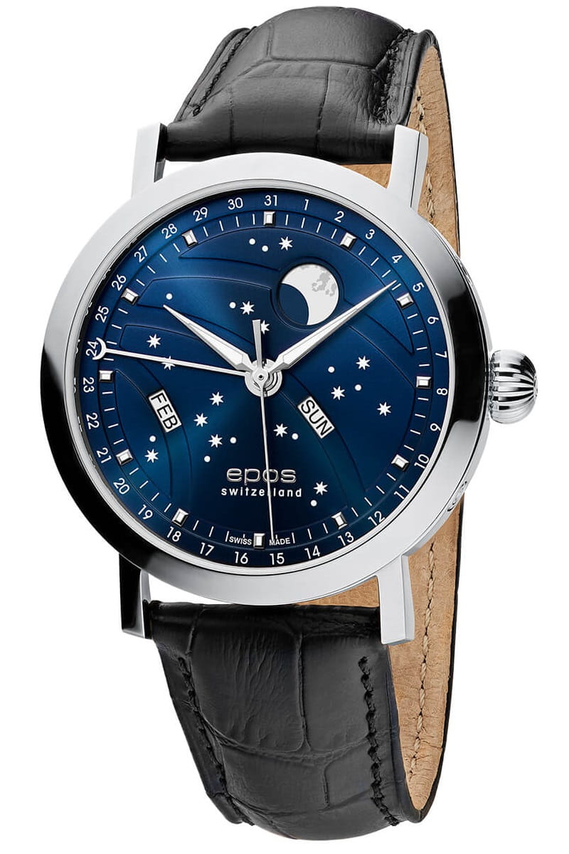 Zegarek Epos Oeuvre D'Art 3440 Big Moon 3440.322.20.16.25 (3440322201625)