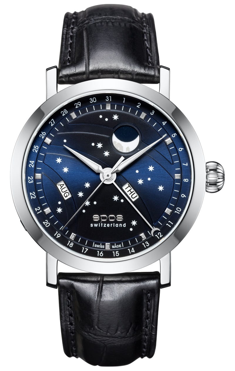 Zegarek Epos Oeuvre D'Art 3440 Big Moon 3440.322.20.16.25 (3440322201625)