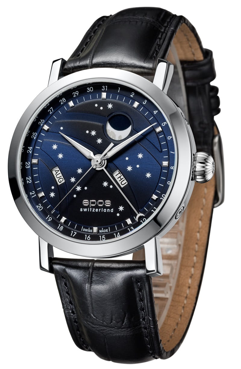 Zegarek Epos Oeuvre D'Art 3440 Big Moon 3440.322.20.16.25 (3440322201625)