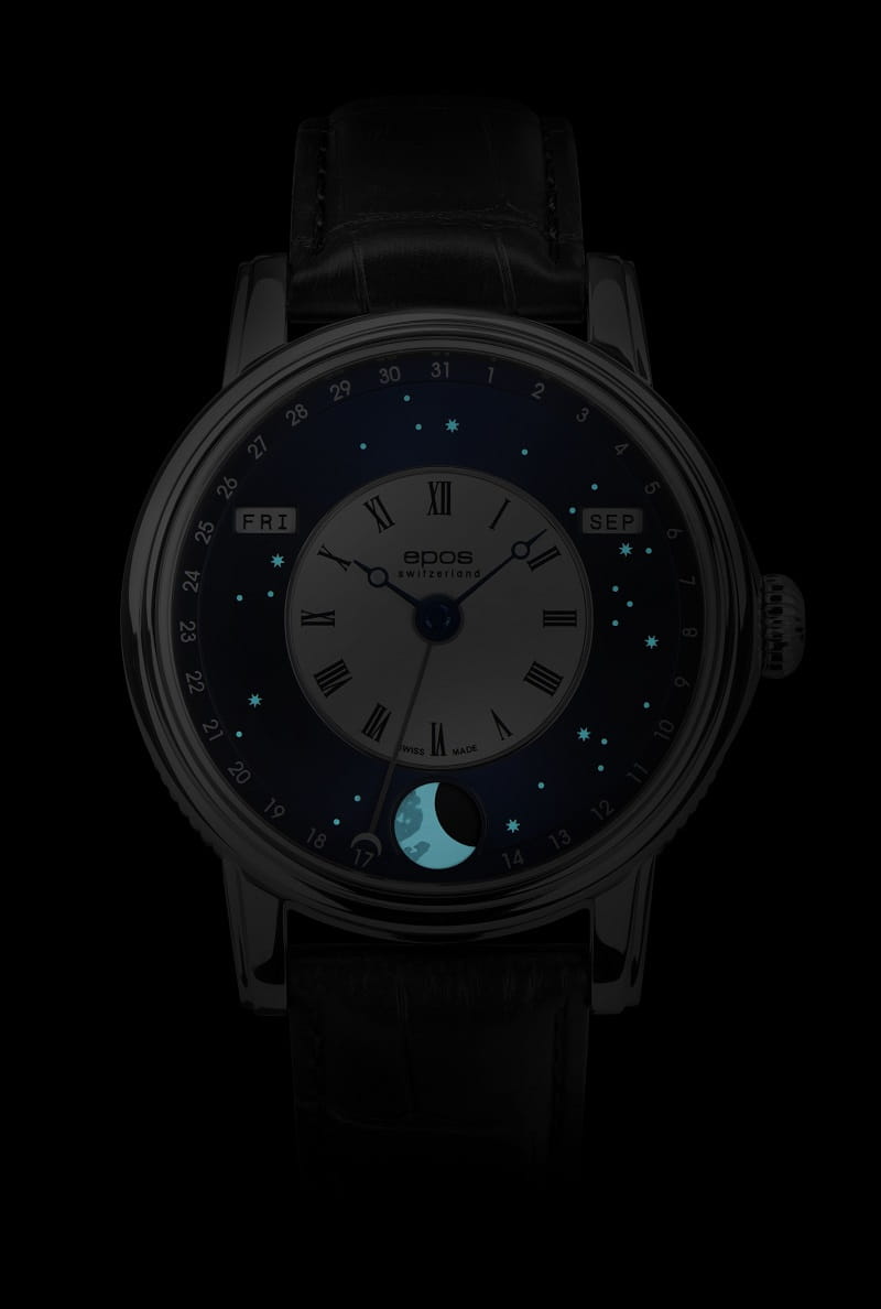 Zegarek Epos Oeuvre D'Art V-Style  3439.322.20.26.25 (3439322202625)