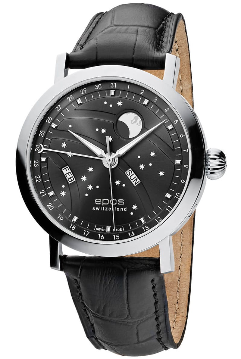 Zegarek Epos Oeuvre D'Art 3440 Big Moon 3440.322.20.14.25 (3440322201425)