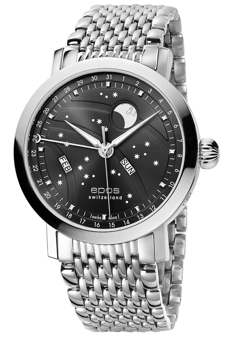 Zegarek Epos Oeuvre D'Art 3440 Big Moon 3440.322.20.14.30 (3440322201430)