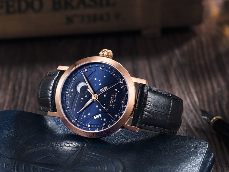 Zegarek Epos Oeuvre D'Art 3440 Big Moon 3440.322.24.16.25 (3440322241625)