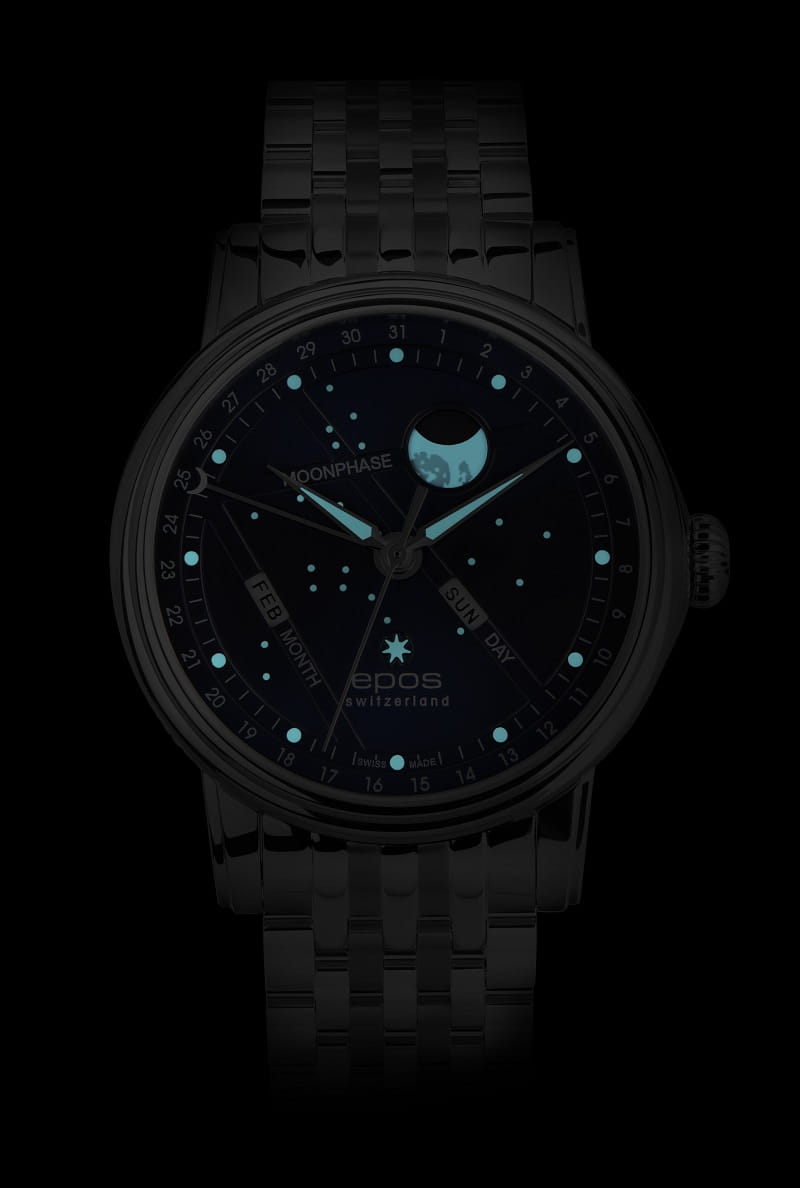 Zegarek Epos Oeuvre D'Art 3439 North Star 3439.322.20.16.30 (3439322201630)