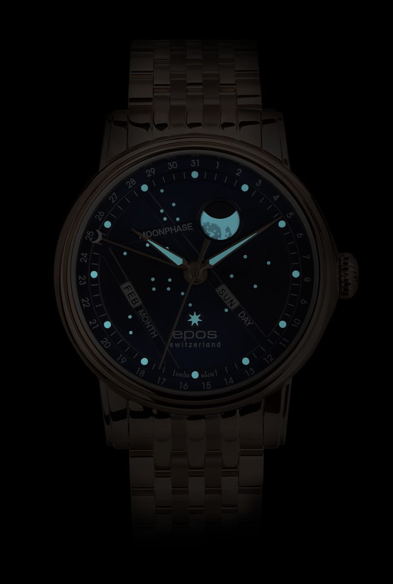 Zegarek Epos Oeuvre D'Art 3439 North Star 3439.322.24.16.34 (3439322241634)