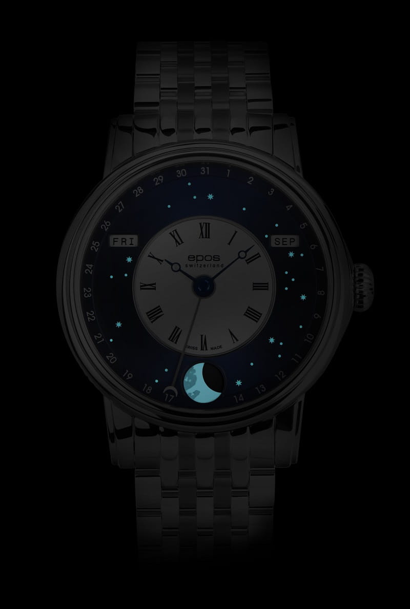 Zegarek Epos Oeuvre D'Art V-Style 3439.322.20.26.30 (3439322202630)