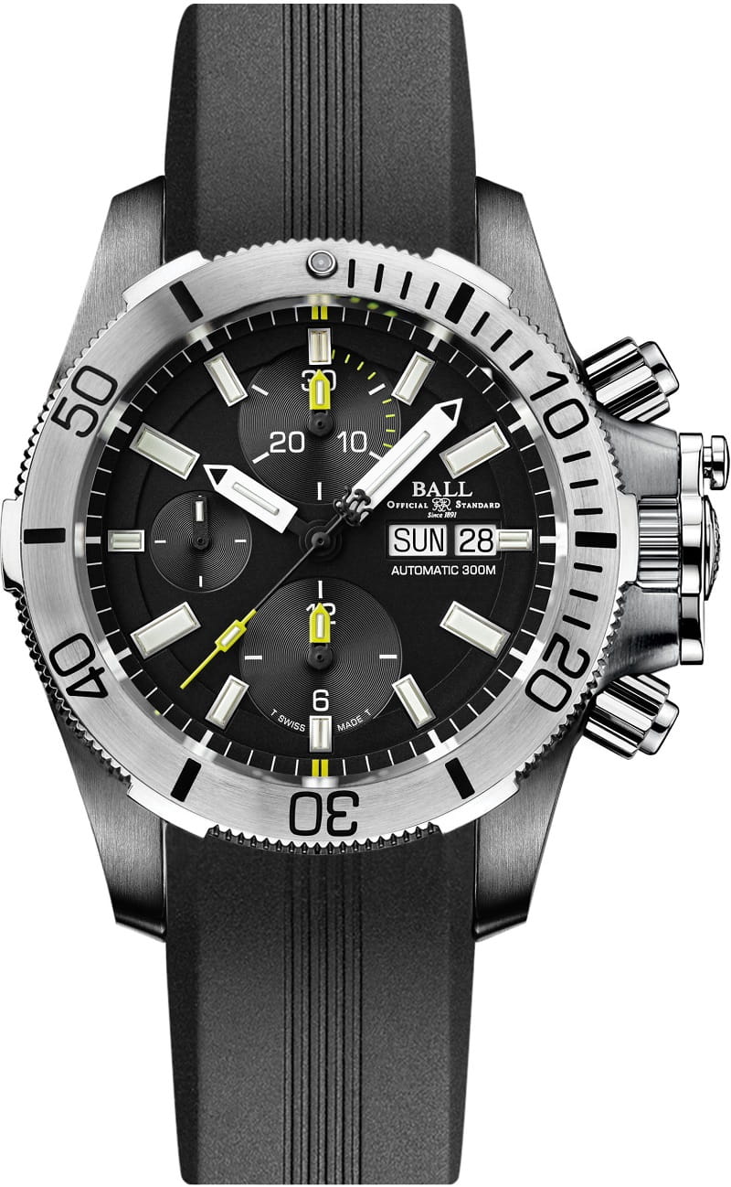 Zegarek Ball Engineer Hydrocarbon Submarine Warfare Chronograph DC2276A-PJ-BK (DC2276APJBK)