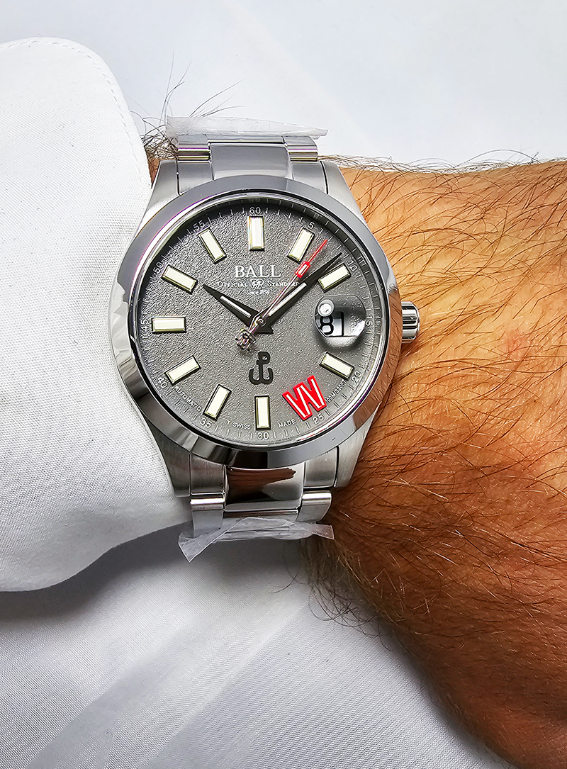 Zegarek Ball Engineer III Warsaw Uprising Powstanie Warszawskie Limited Edition NM9026C-S40-GY (NM9026CS40GY)