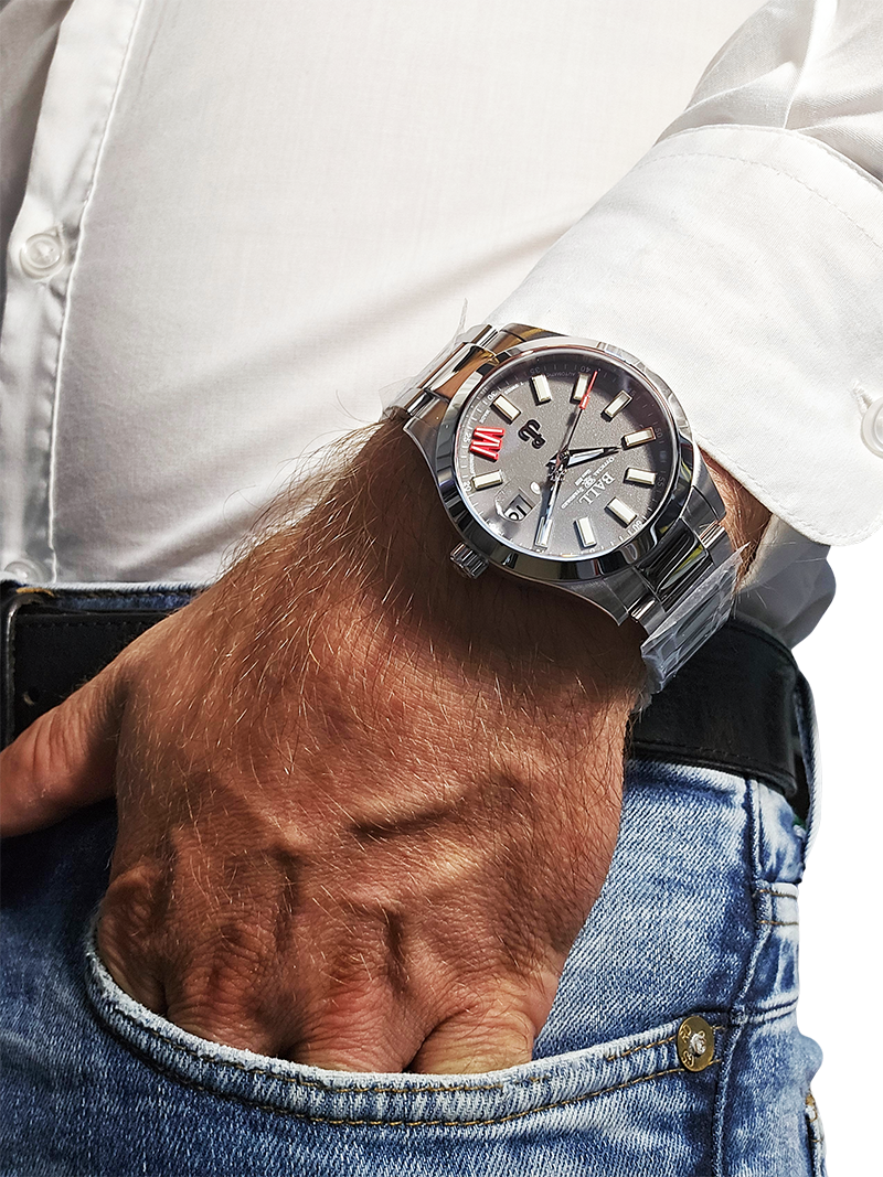 Zegarek Ball Engineer III Warsaw Uprising Powstanie Warszawskie Limited Edition NM9026C-S40-GY (NM9026CS40GY)