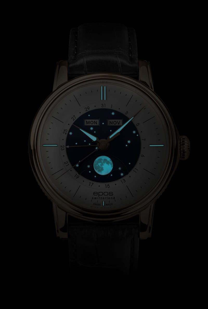 Zegarek Epos Oeuvre D'Art 3439 Classic 3439.322.24.18.25 (3439322241825)