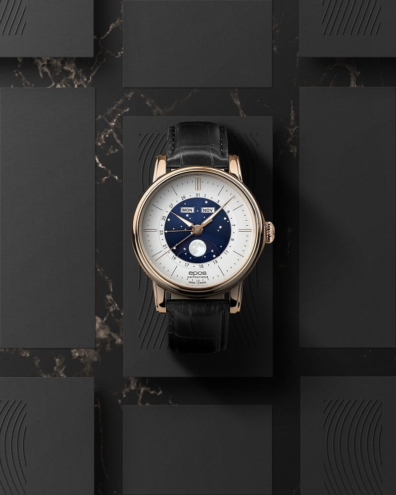 Zegarek Epos Oeuvre D'Art 3439 Classic 3439.322.24.18.25 (3439322241825)