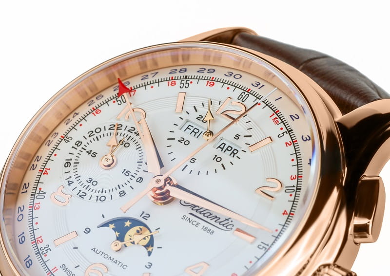 Zegarek Atlantic Worldmaster Moonphase 52851.44.25 Limited Edition 528514425