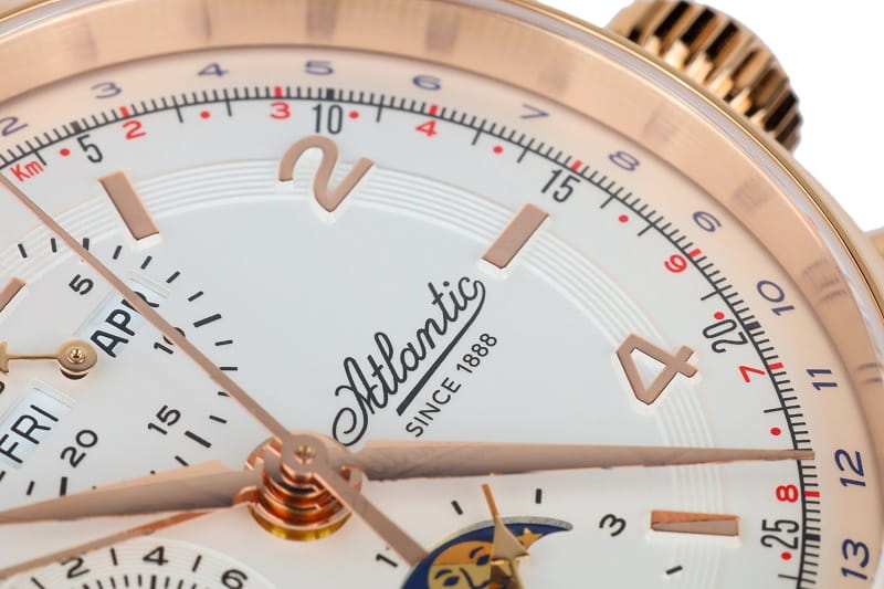 Zegarek Atlantic Worldmaster Moonphase 52851.44.25 Limited Edition 528514425